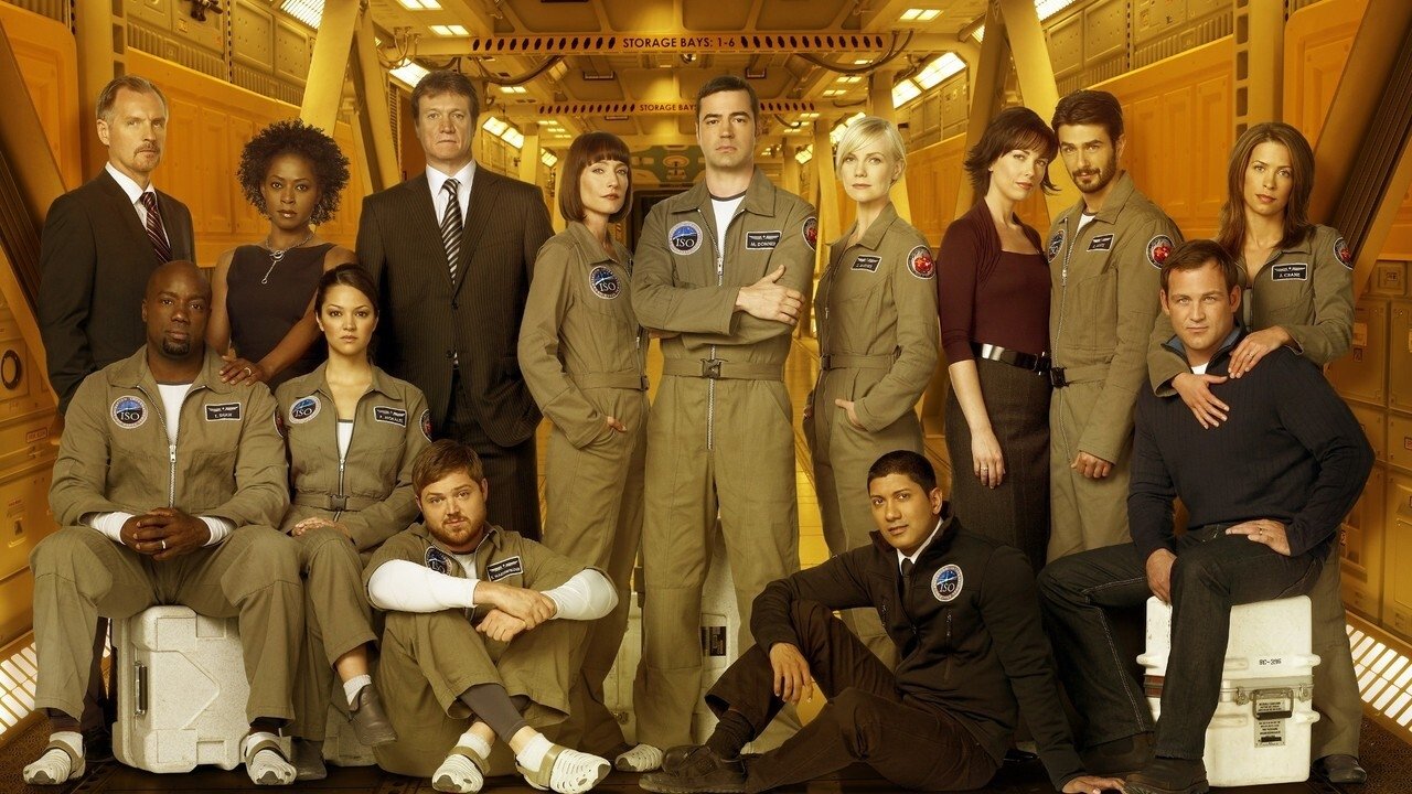 Defying Gravity backdrop