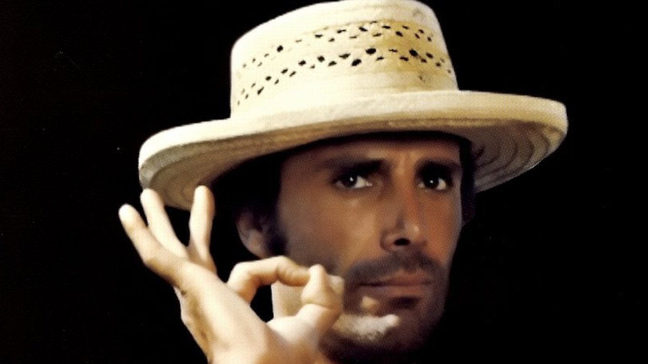 Trinity Plus the Clown and a Guitar backdrop