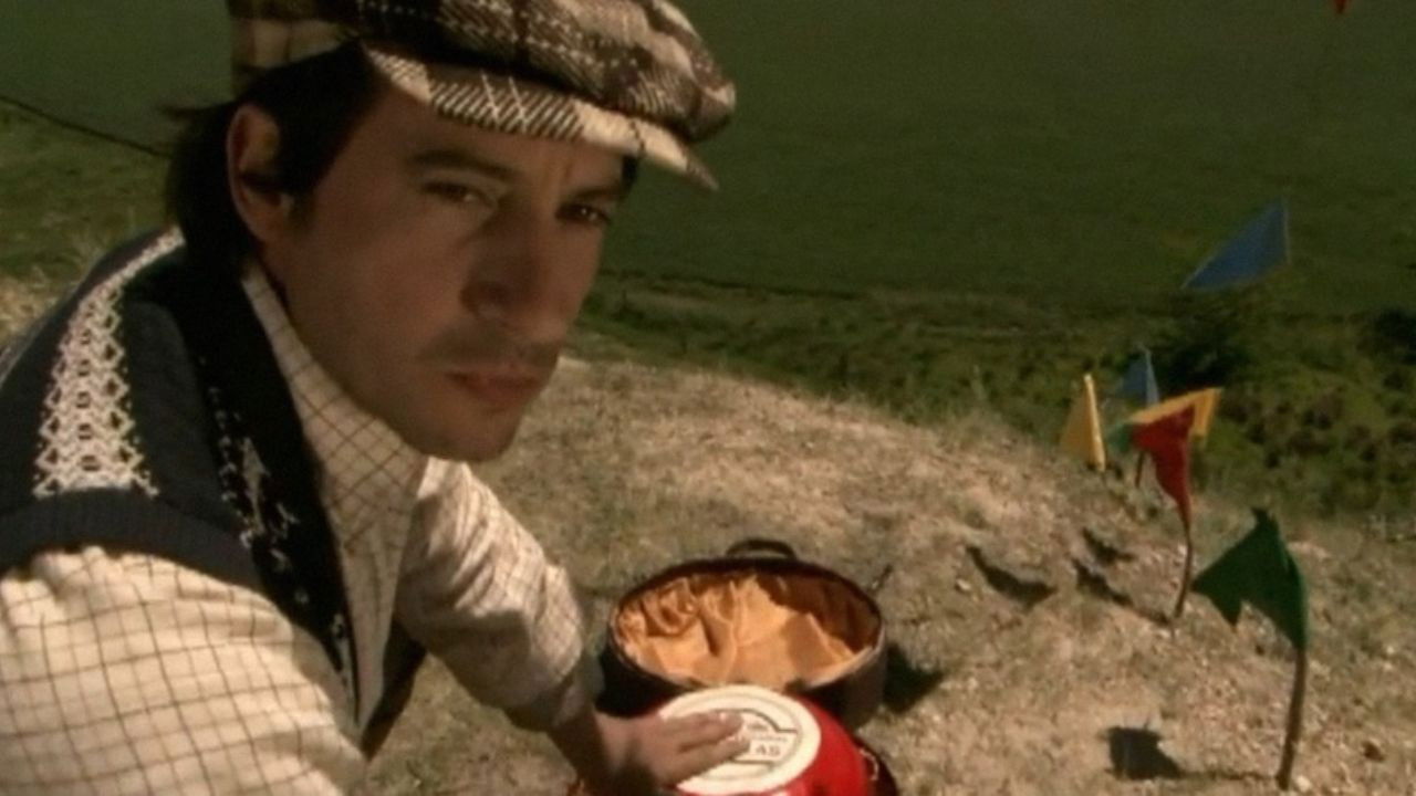 La gran carrera de quesos backdrop