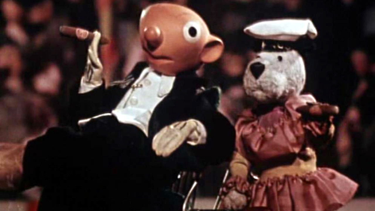 The Hurvinek Circus backdrop