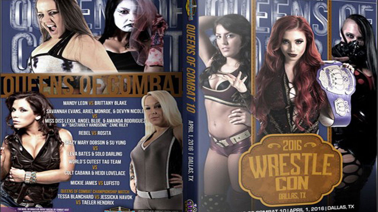 Queens Of Combat QOC 10 backdrop