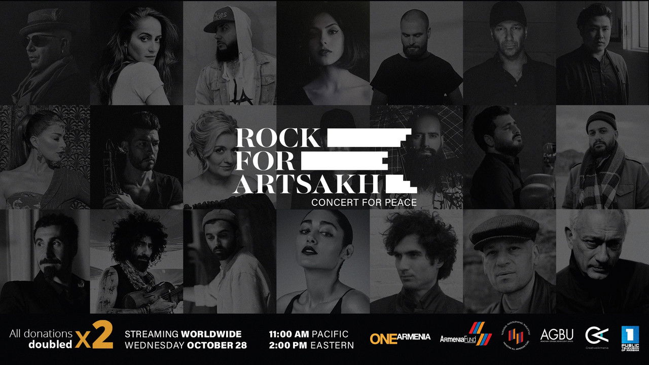 Rock for Artsakh: a concert for peace backdrop