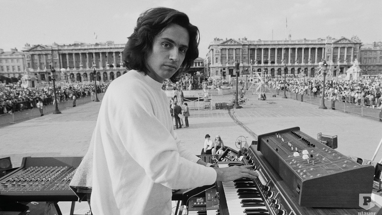 Jean-Michel Jarre - La Concorde backdrop