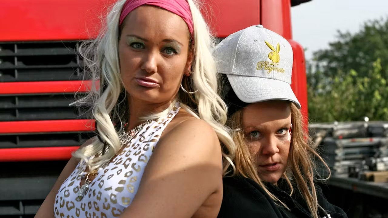 Piger på prøveløsladelse backdrop