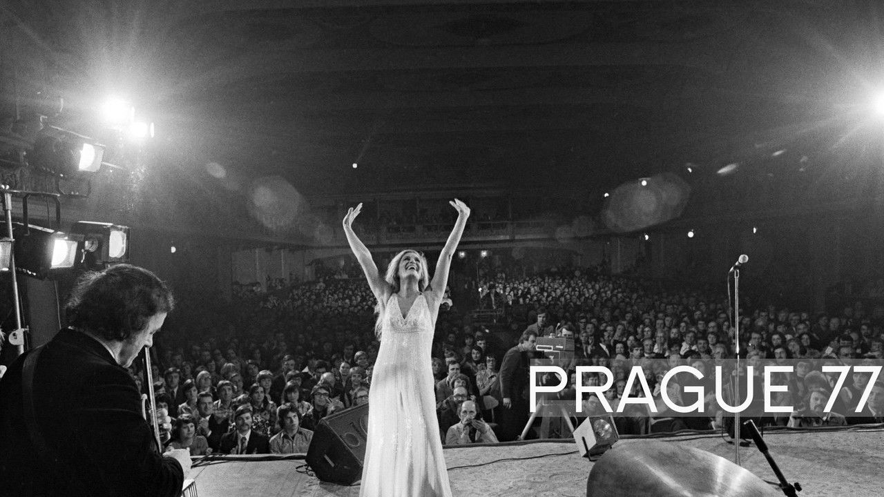 Dalida - Prague backdrop