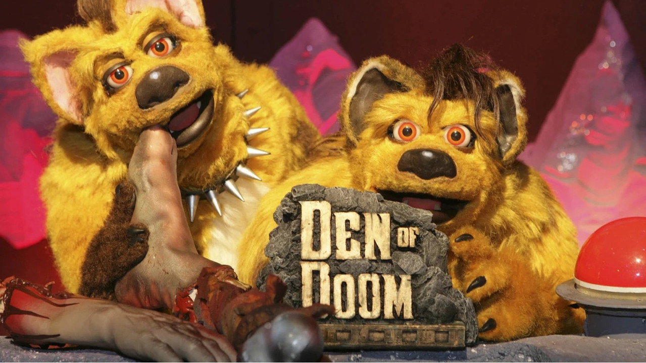 Scratch 'N' Sniff's Den of Doom backdrop