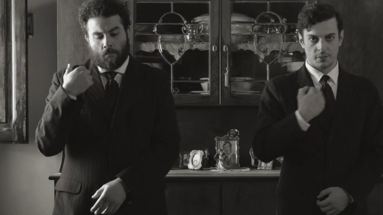 Last Christmas backdrop