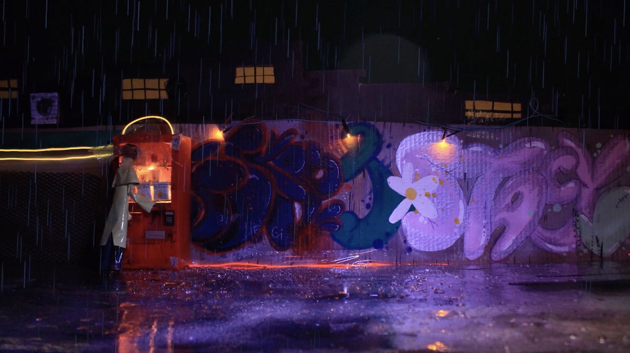 Until it turns black backdrop