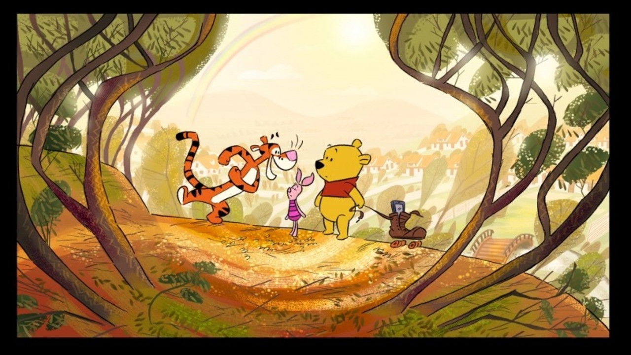 The World According to Winnie the Pooh: New Friend backdrop