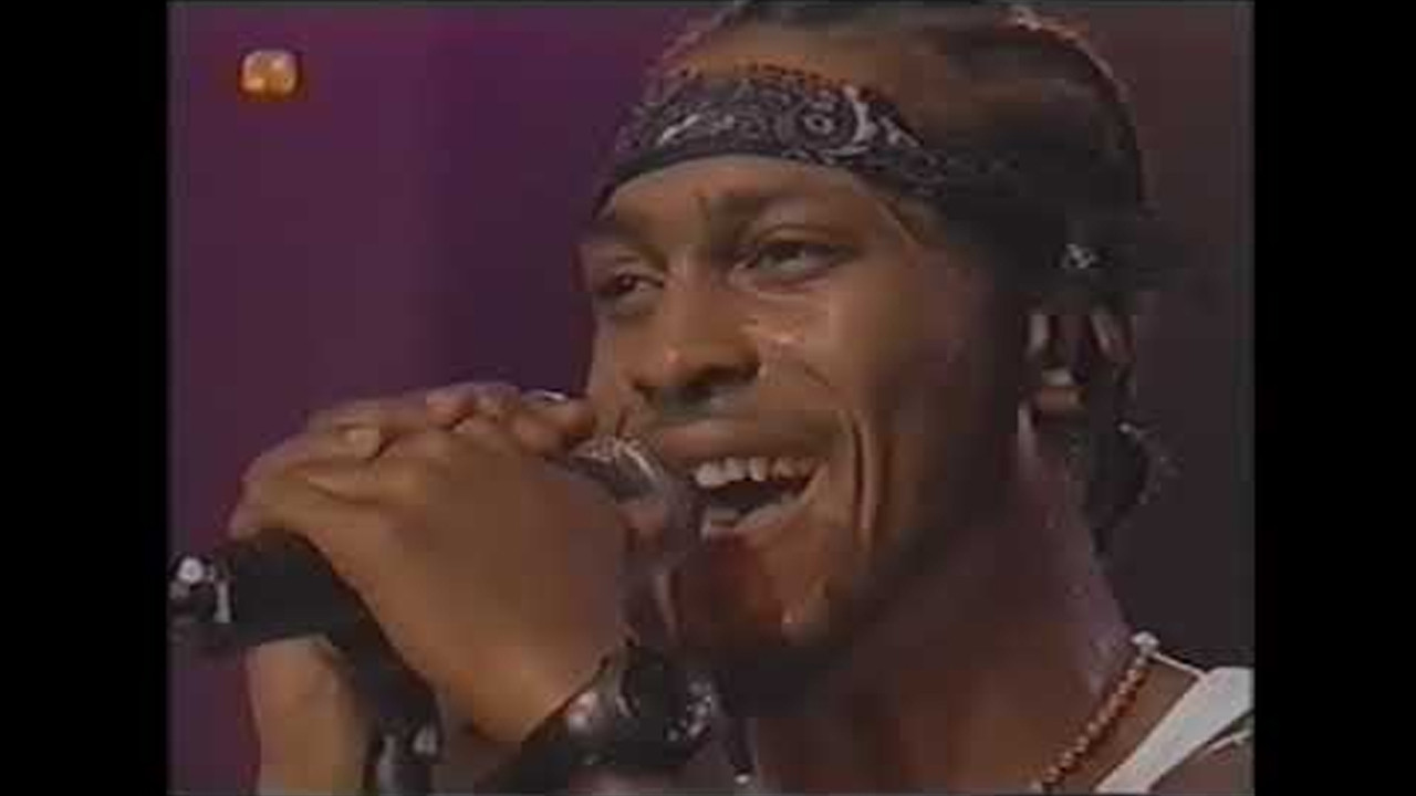D'Angelo: Montreux Jazz Festival 2000 backdrop