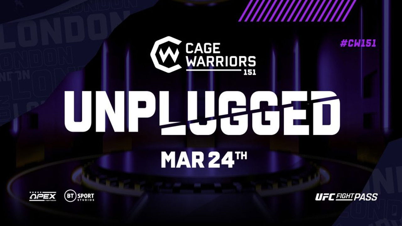 Cage Warriors 151: Unplugged backdrop
