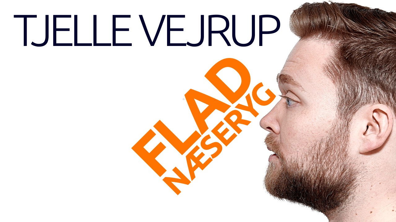 Tjelle Vejrup: Flad næseryg backdrop