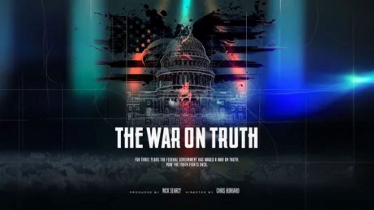The War on Truth backdrop