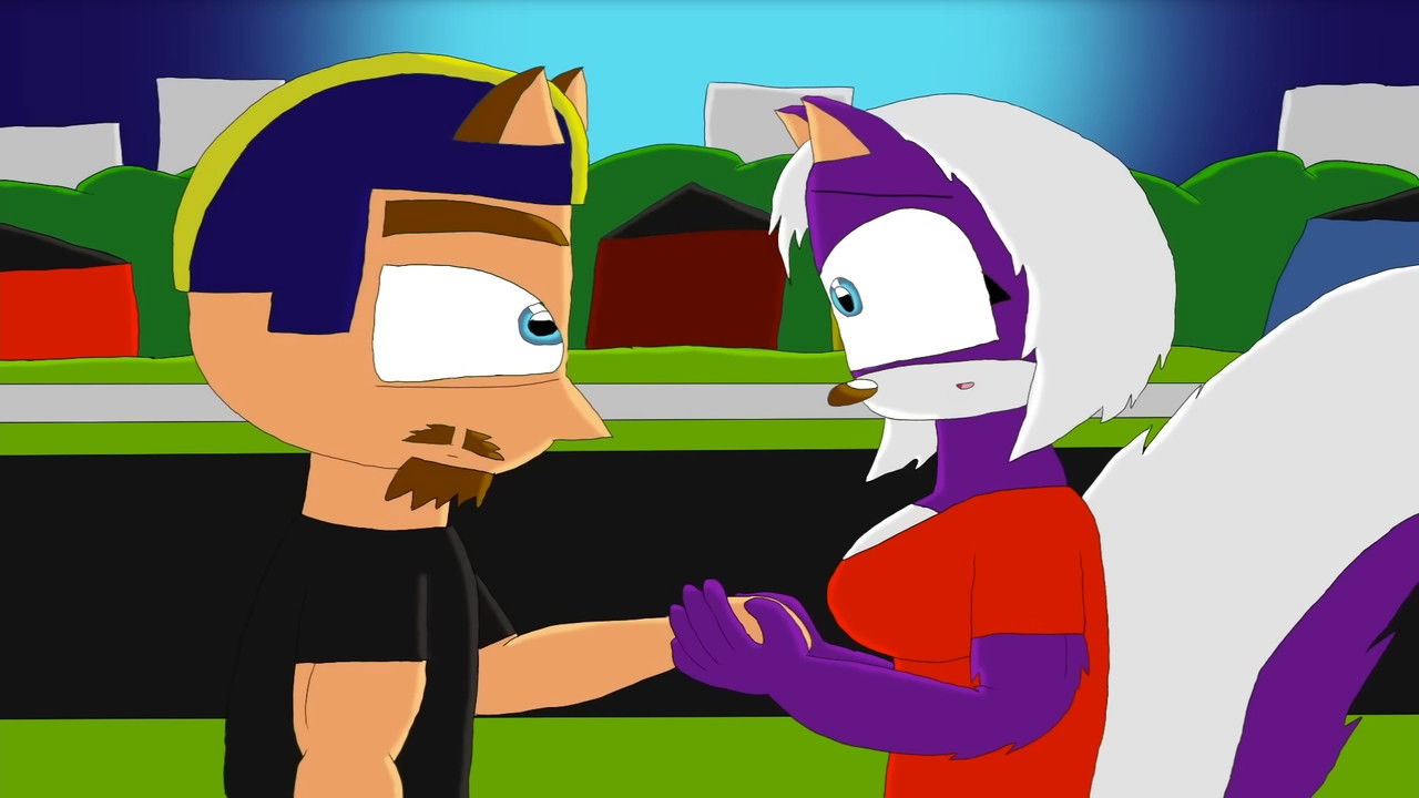 Mike and Melissa backdrop