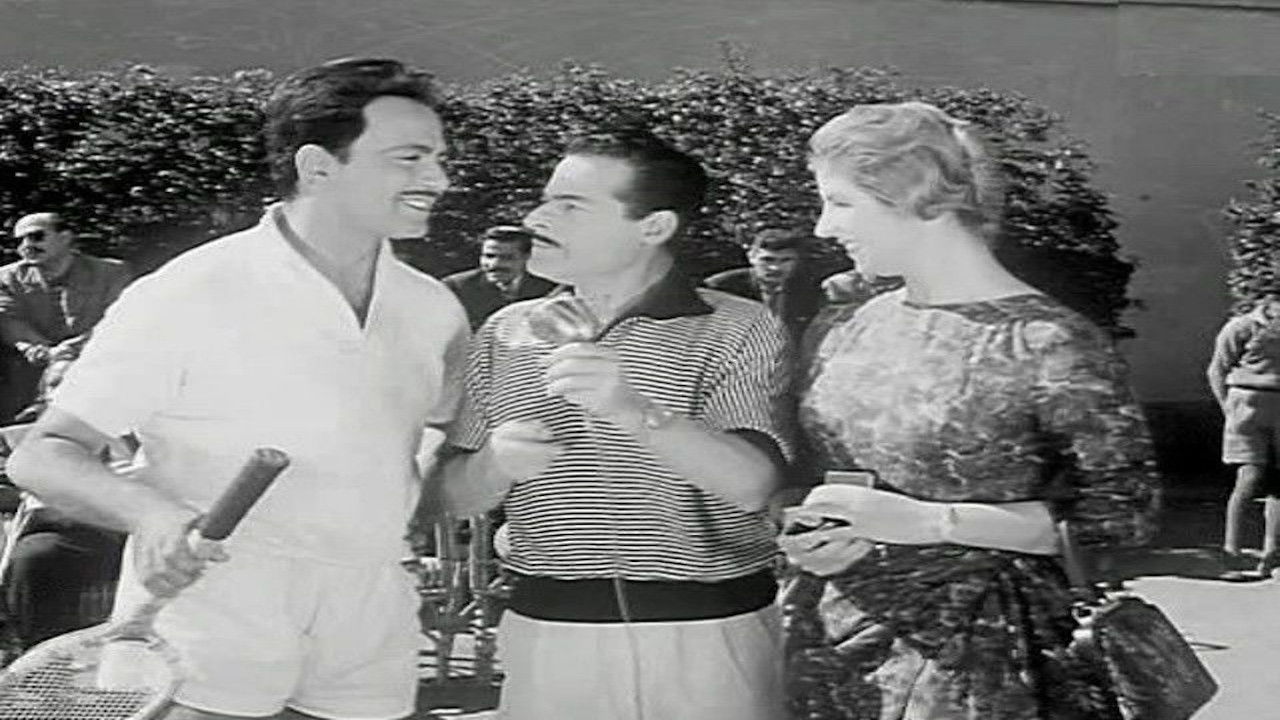 3 Men and a Woman backdrop