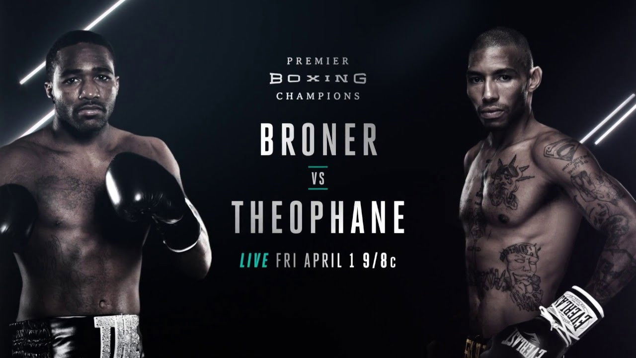 Adrien Broner vs. Ashley Theophane backdrop