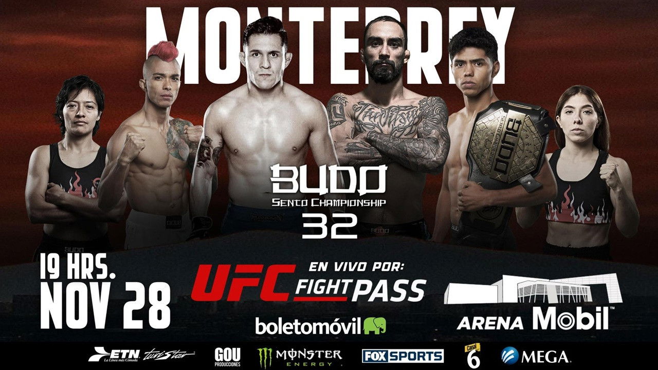 Budo Sento Championship 32 backdrop