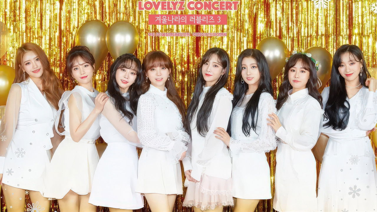 2019 LOVELYZ Concert "Lovelyz in Winterland 3" backdrop