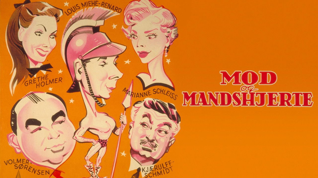 Mod og mandshjerte backdrop