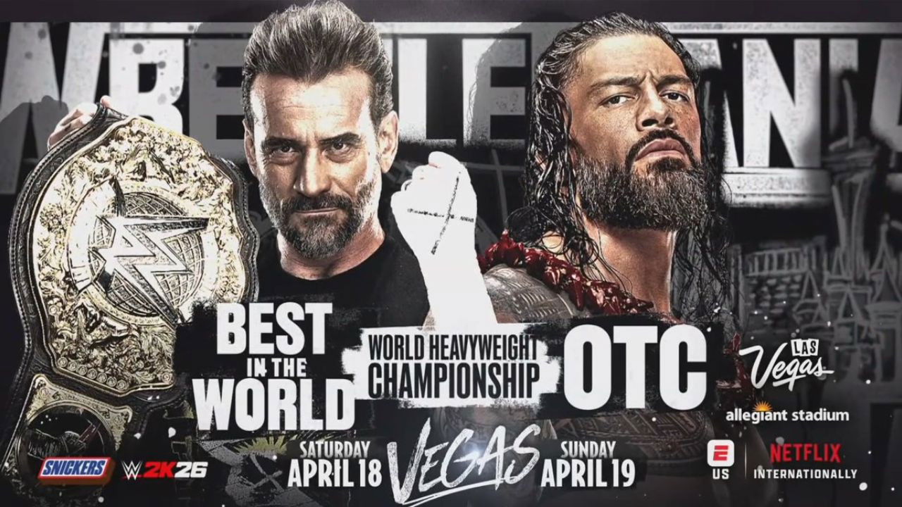 WWE WrestleMania 42 - Sunday backdrop