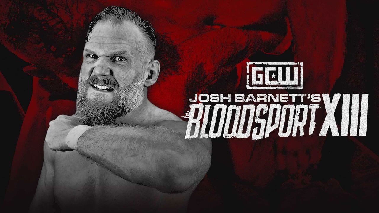 GCW Josh Barnett’s Bloodsport XIII backdrop