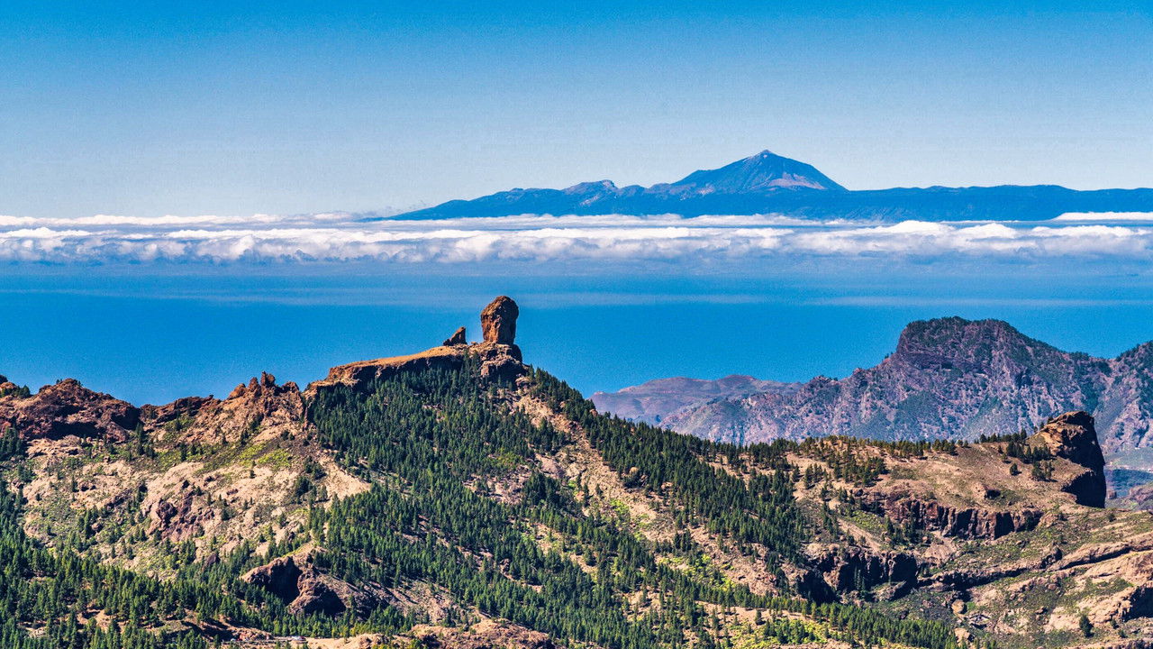 Senderos isleños backdrop