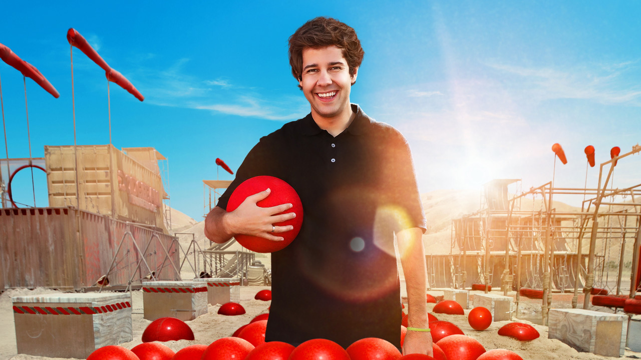 Dodgeball Thunderdome backdrop