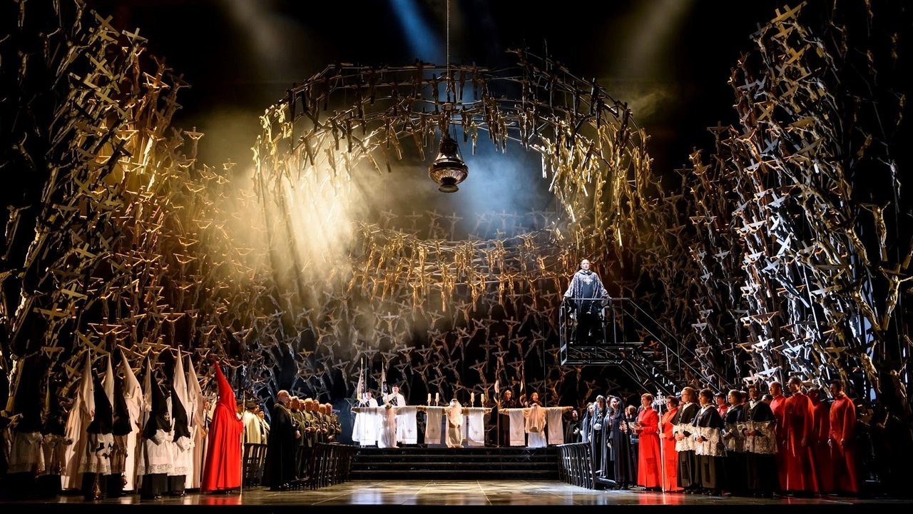 Royal Opera House: Norma backdrop