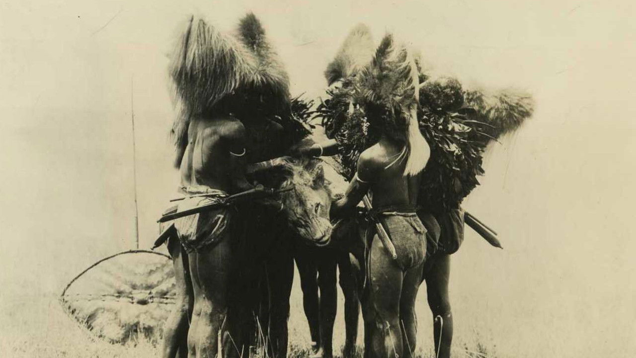 Leopard Men of Africa backdrop