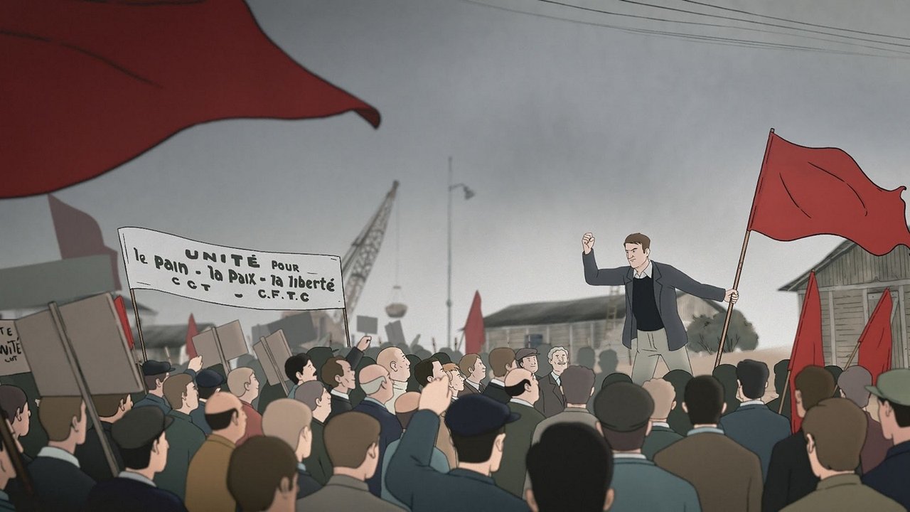 A Man is Dead backdrop