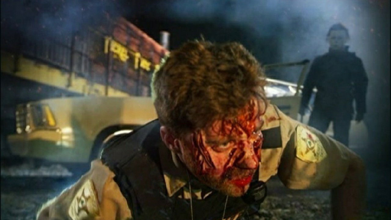 Halloween Inferno backdrop