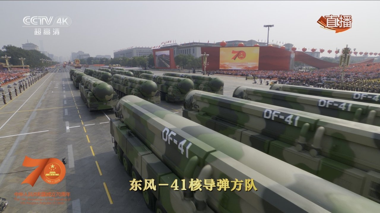 When China Wows the World: The 2019 Grand Military Parade backdrop