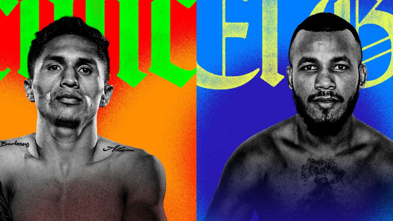 Mauricio Lara vs. Jose Sanmartin backdrop