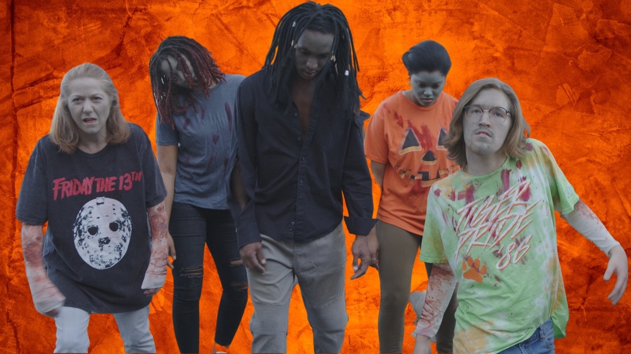 Zombies in the Antique Shop backdrop