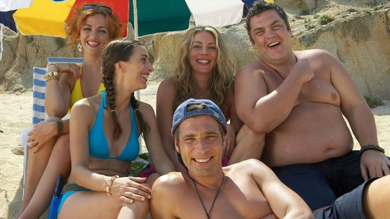 A Bee in August backdrop