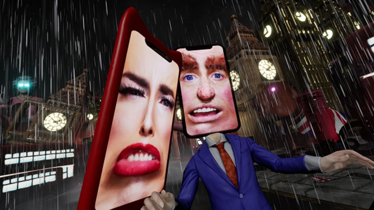 I’m Terribly Sorry backdrop