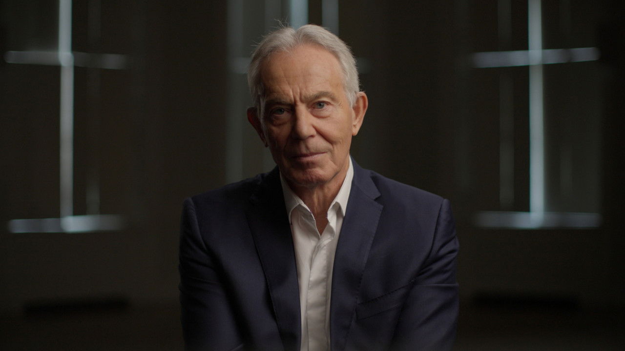 The Tony Blair Story backdrop
