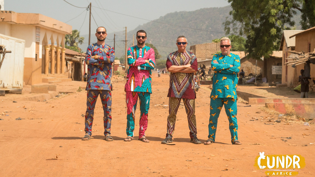 Čundr v Africe backdrop