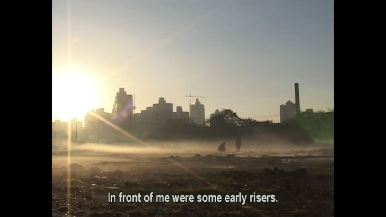 In Shanghai backdrop