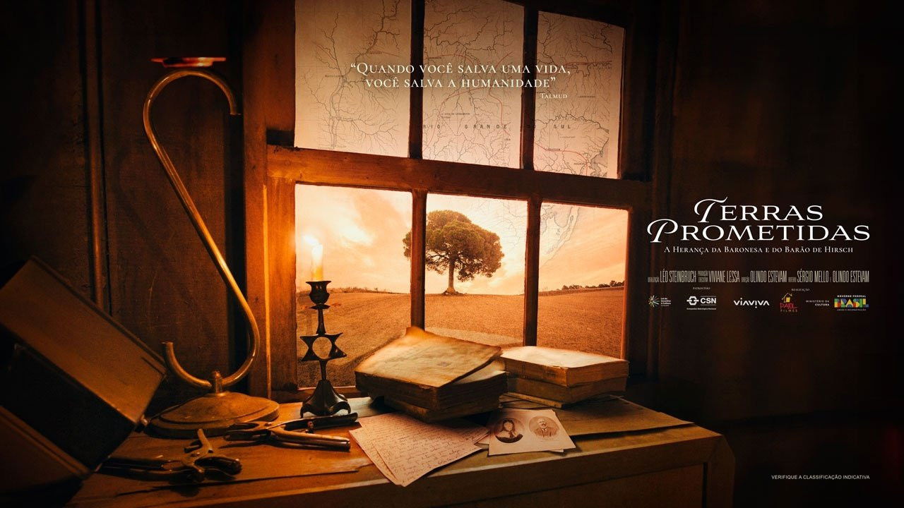 Terras Prometidas – a Herança da Baronesa e do Barão de Hirsch backdrop