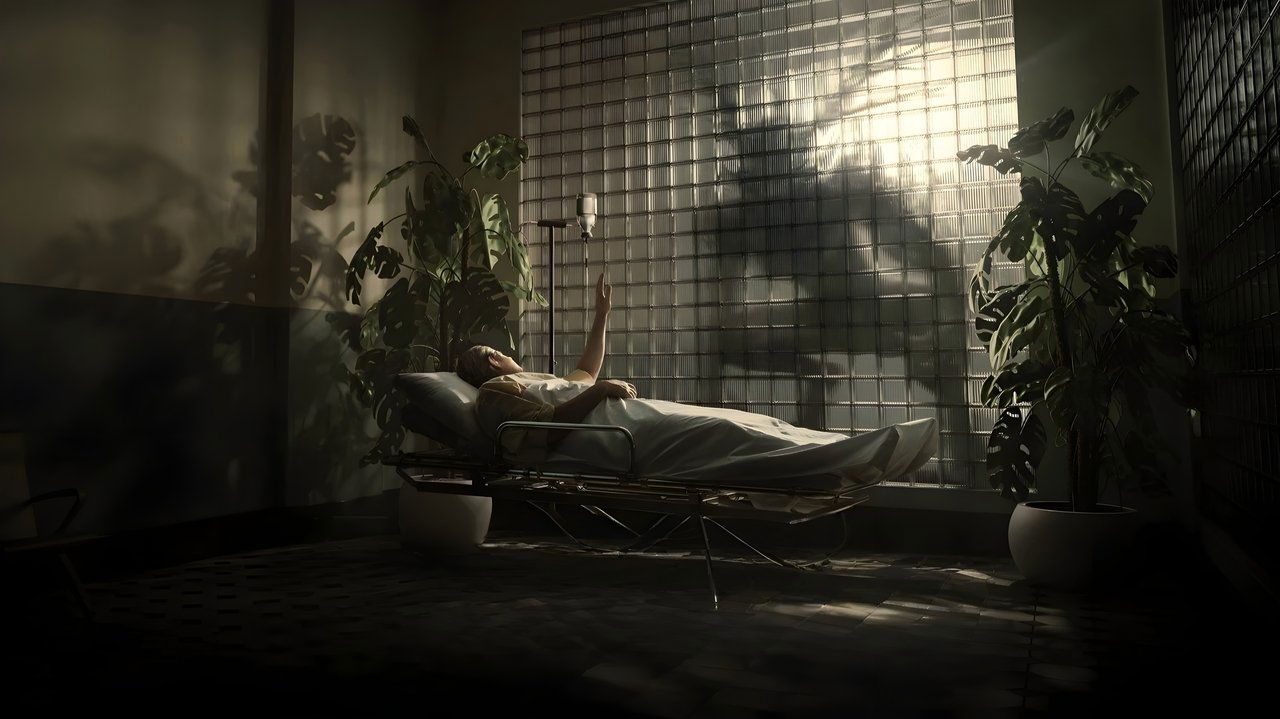 The 13th Clinical Hospital. Beginning backdrop