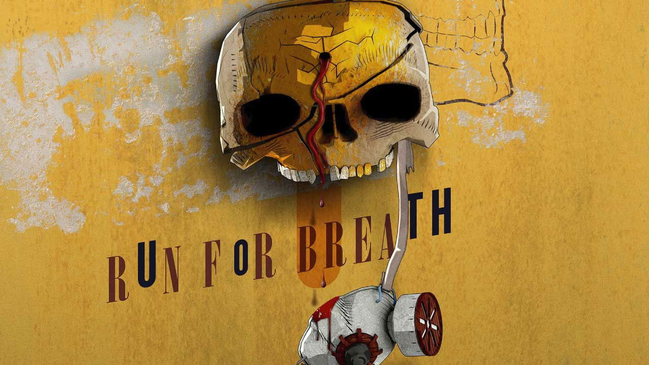 YELLOW SKULLS backdrop