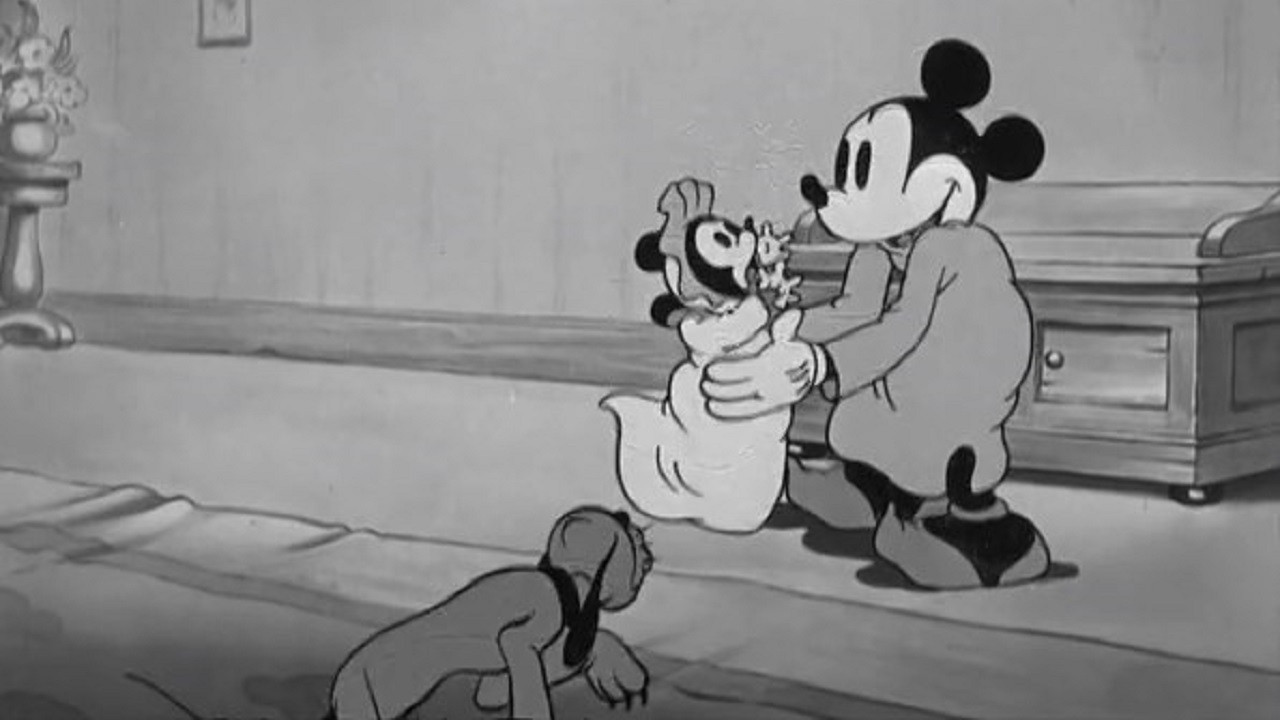 Mickey Plays Papa backdrop