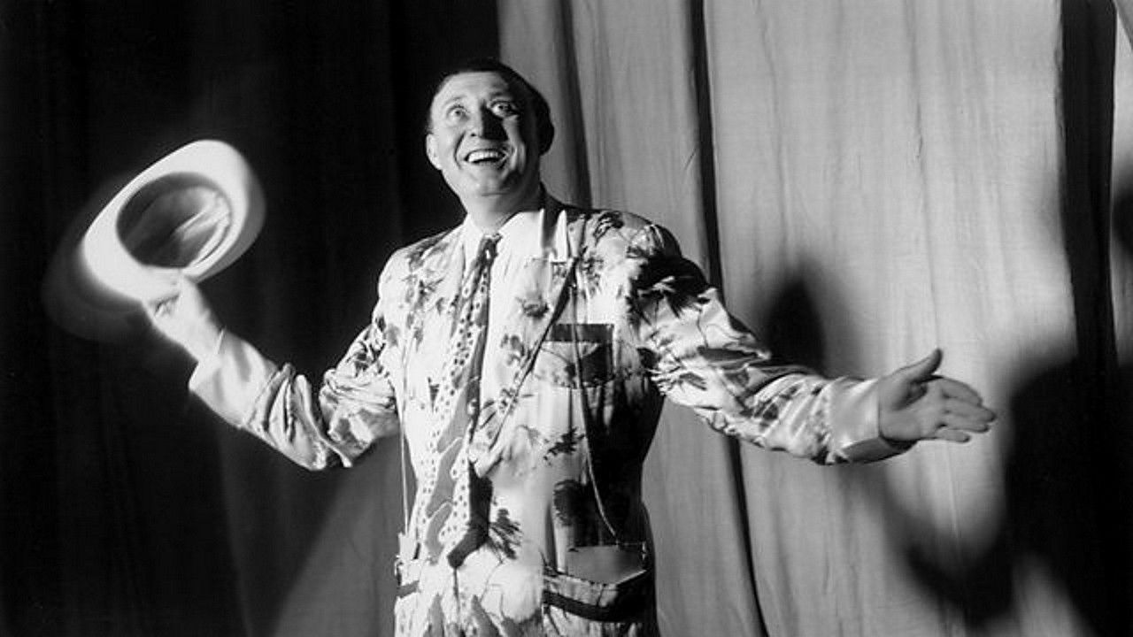 The Story of Variety with Michael Grade backdrop