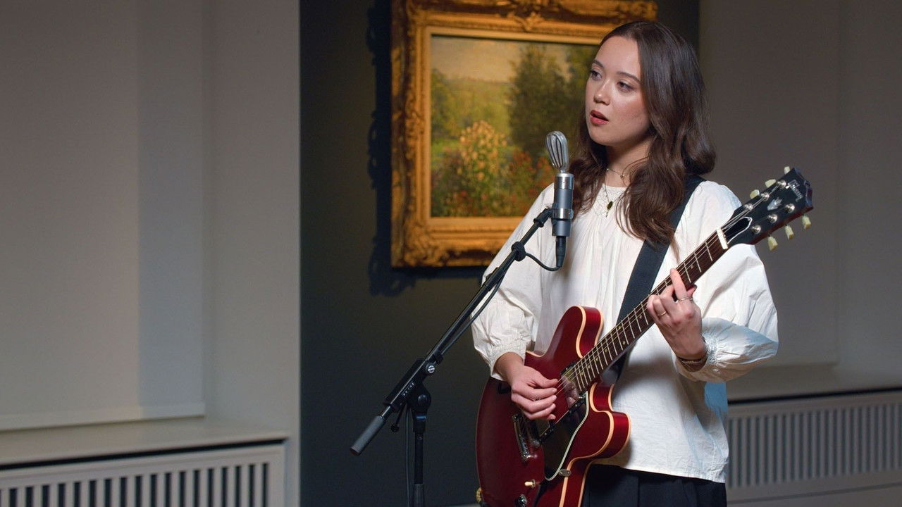 Laufey: Sounds Like Art - Monet | Munch | Signac backdrop