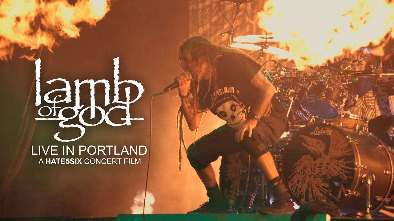 Lamb of God: Live in Portland backdrop