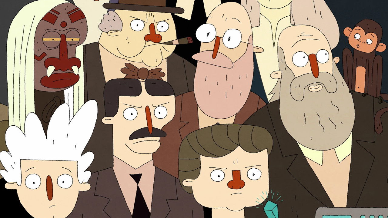 Super Science Friends backdrop