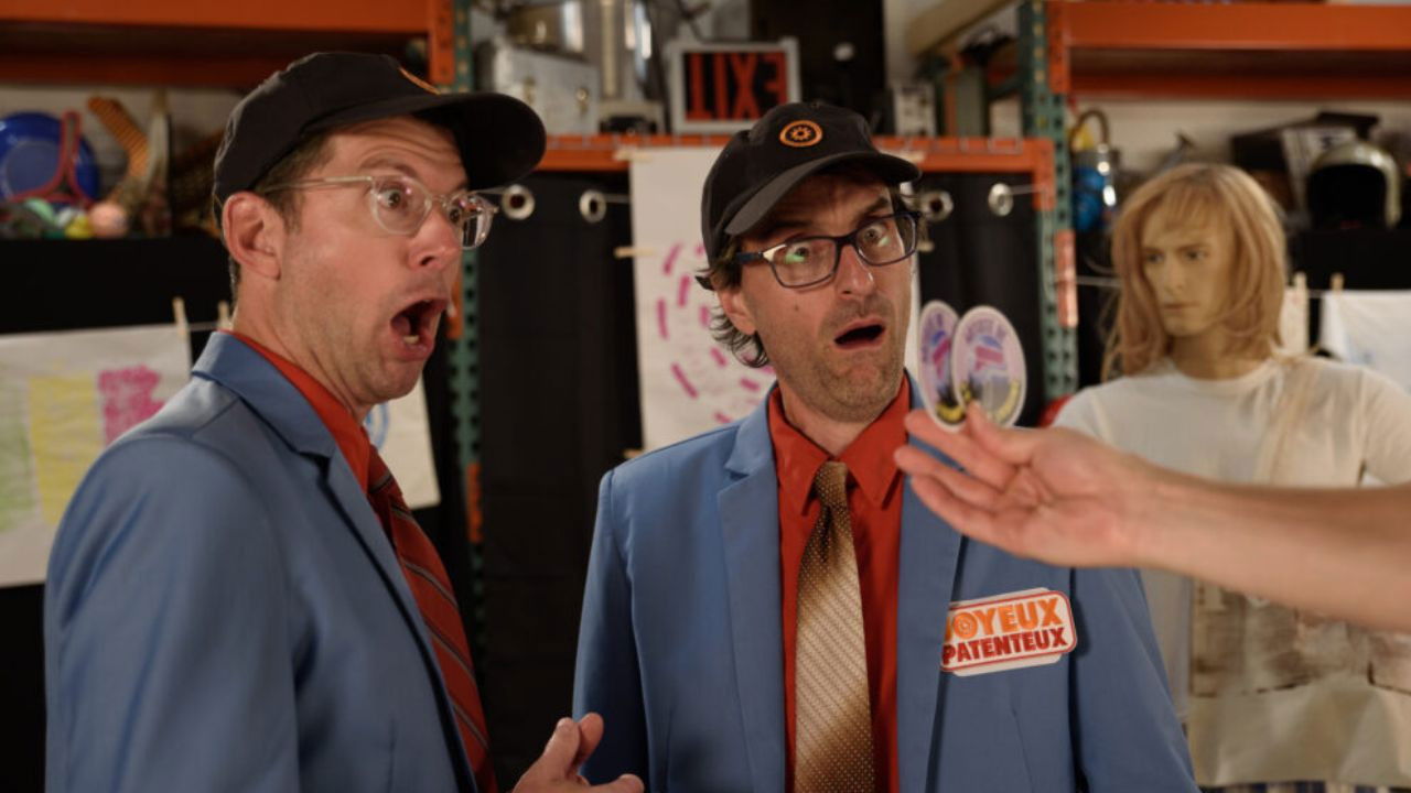 The Merry Makers backdrop