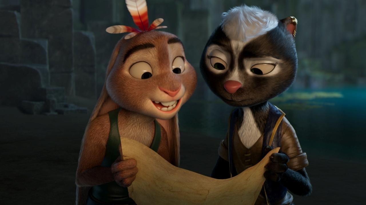 Chickenhare and the Hamster of Darkness backdrop