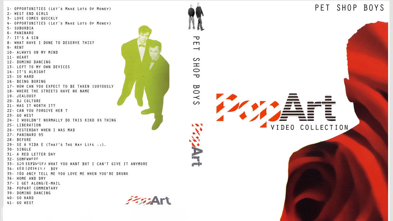 Pet Shop Boys: Pop Art - The Videos backdrop
